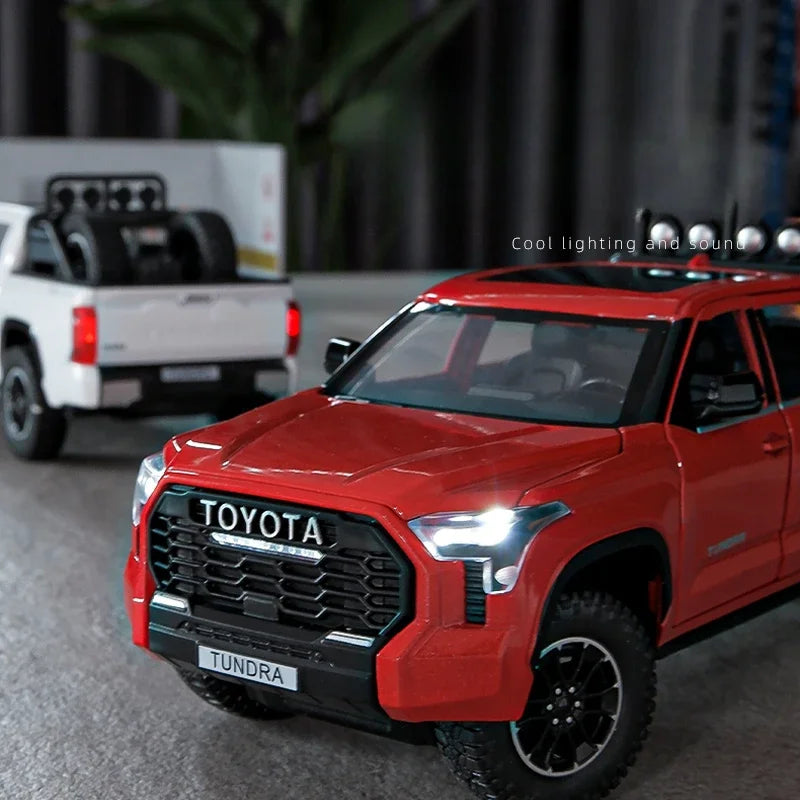 1:24 Scale Tundra TRD Pro Off-Road Metal Diecast Pickup Truck Toy