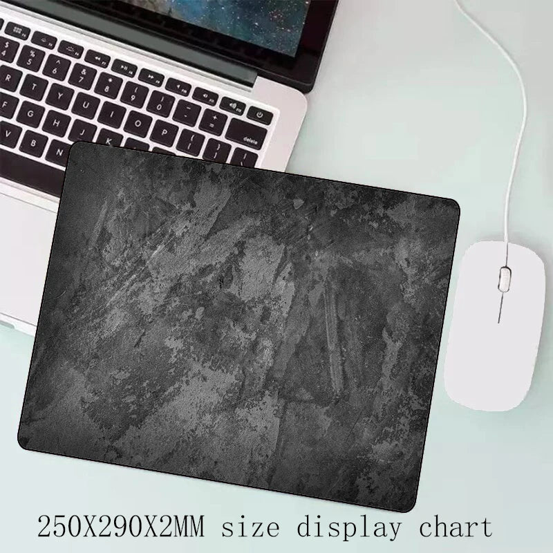 Gray XXL Mouse Pad 900x400mm – Overlocked Gaming Desk Mat