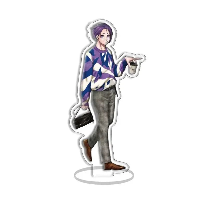 Anime Blue Lock Cosplay Acrylic Stand - Isagi Yoichi Desk Decor & Keychain