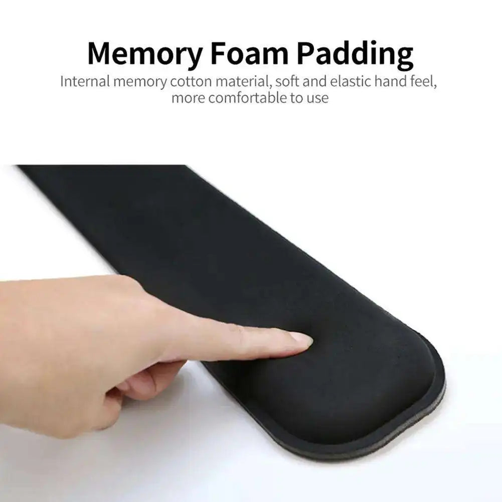 Wrist Rest Mouse Pad & Keyboard Wrist Support Set Memory Foam