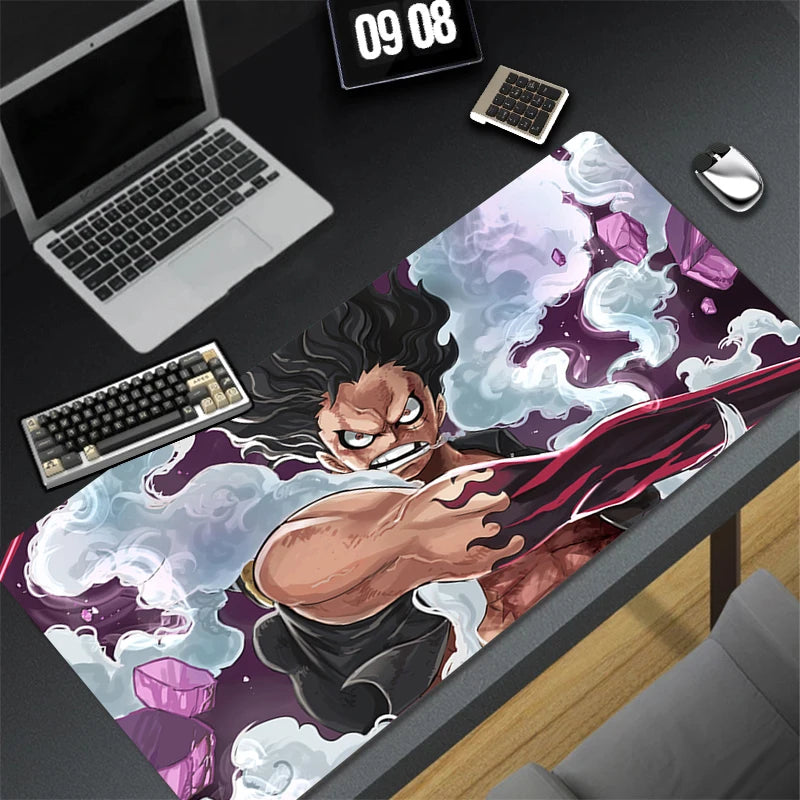 Japan Anime Mouse Pad Luffy Extended Desk Mat - Gaming & Laptop Rug