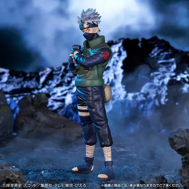 Bandai Naruto Shippuden Figures - Uchiha Sasuke, Kakashi, Minato