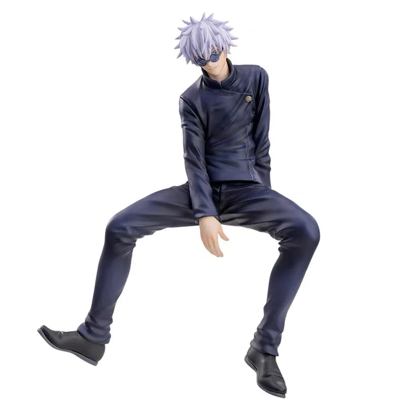 Satoru Gojo Jujutsu Kaisen Statue - Geto Suguru Sitting Posture Figure