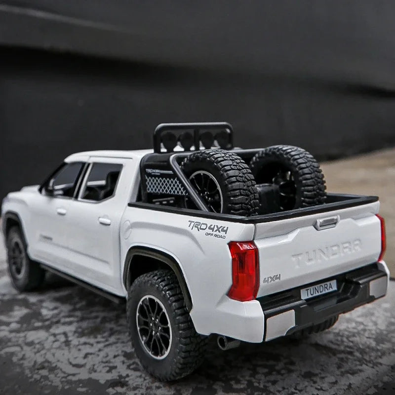 1:24 Scale Tundra TRD Pro Off-Road Metal Diecast Pickup Truck Toy