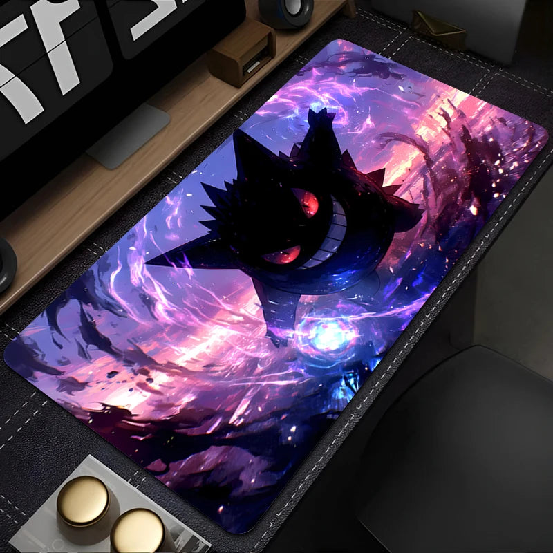 Gengar Gaming Mouse Pad XXL – Large Keyboard Desk Mat for Gamers