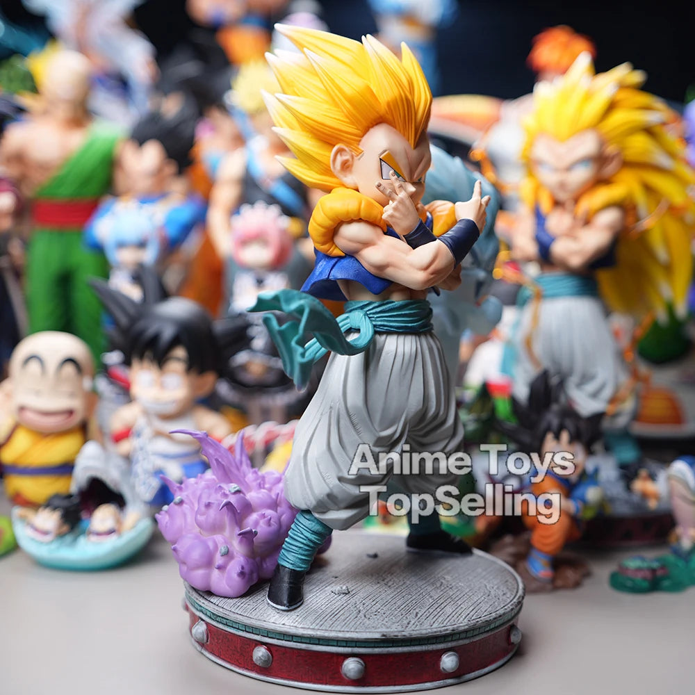 25cm Dragon Ball Z Gotenks Figure Ghost Night Light PVC Toy Gift