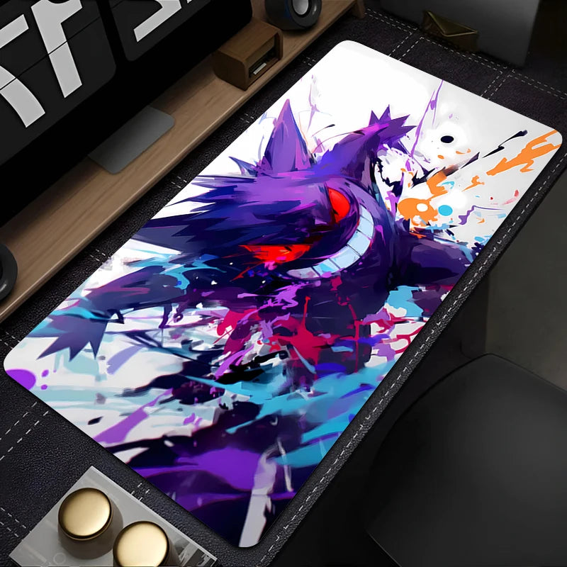 Gengar Gaming Mouse Pad XXL – Large Keyboard Desk Mat for Gamers