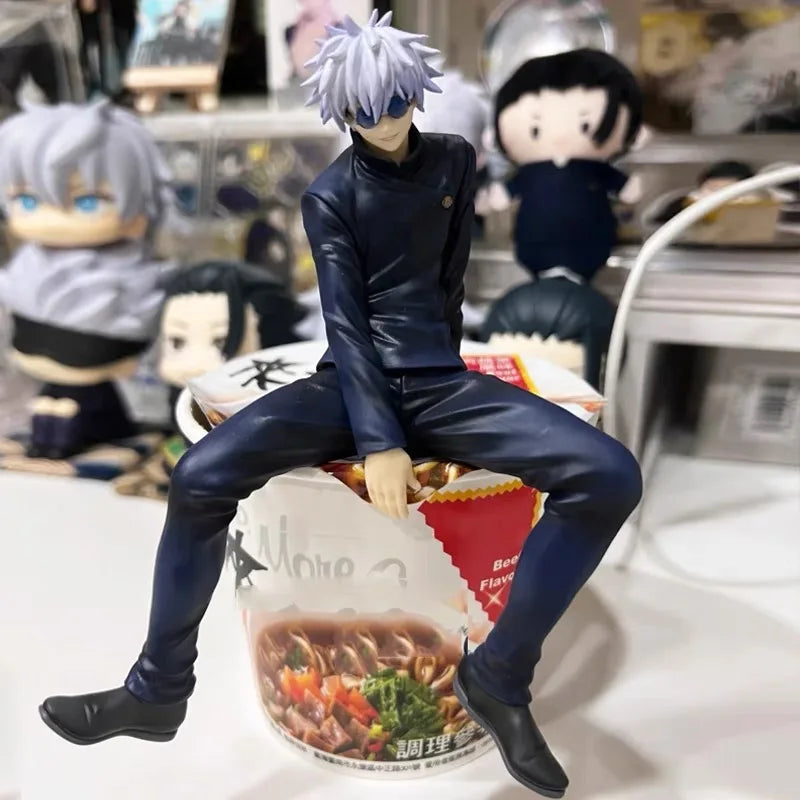 Satoru Gojo Jujutsu Kaisen Statue - Geto Suguru Sitting Posture Figure