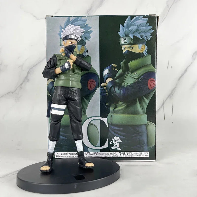 Bandai Naruto Shippuden Figures - Uchiha Sasuke, Kakashi, Minato