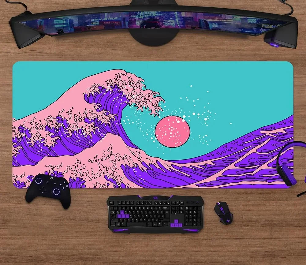 XL Gaming Mouse Pad – Large Desk Mat for Keyboard & Mouse Setup