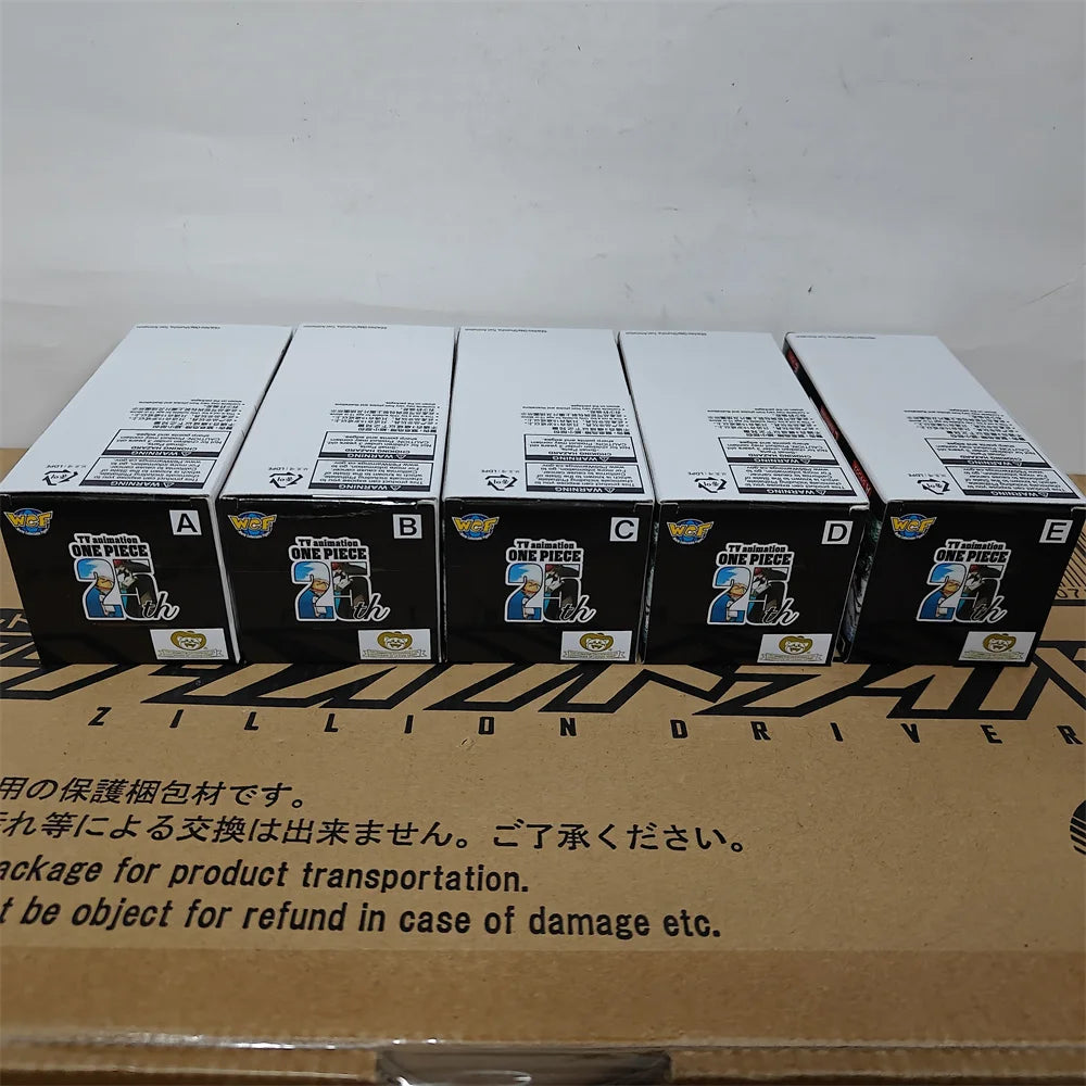 One Piece Bandai Shanks, Eustass Kid & Elbaf WCF Figures - Banpresto