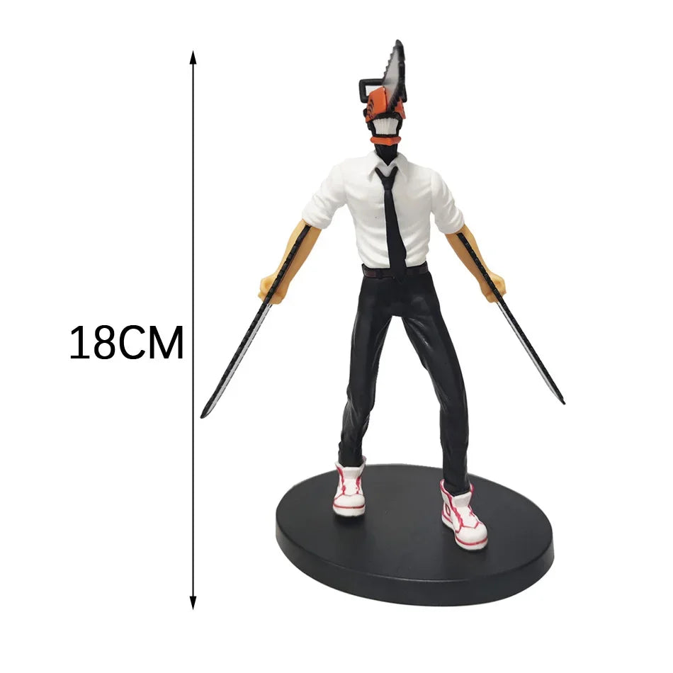 19cm Chainsaw Man Denji Anime Figure - Action Figure