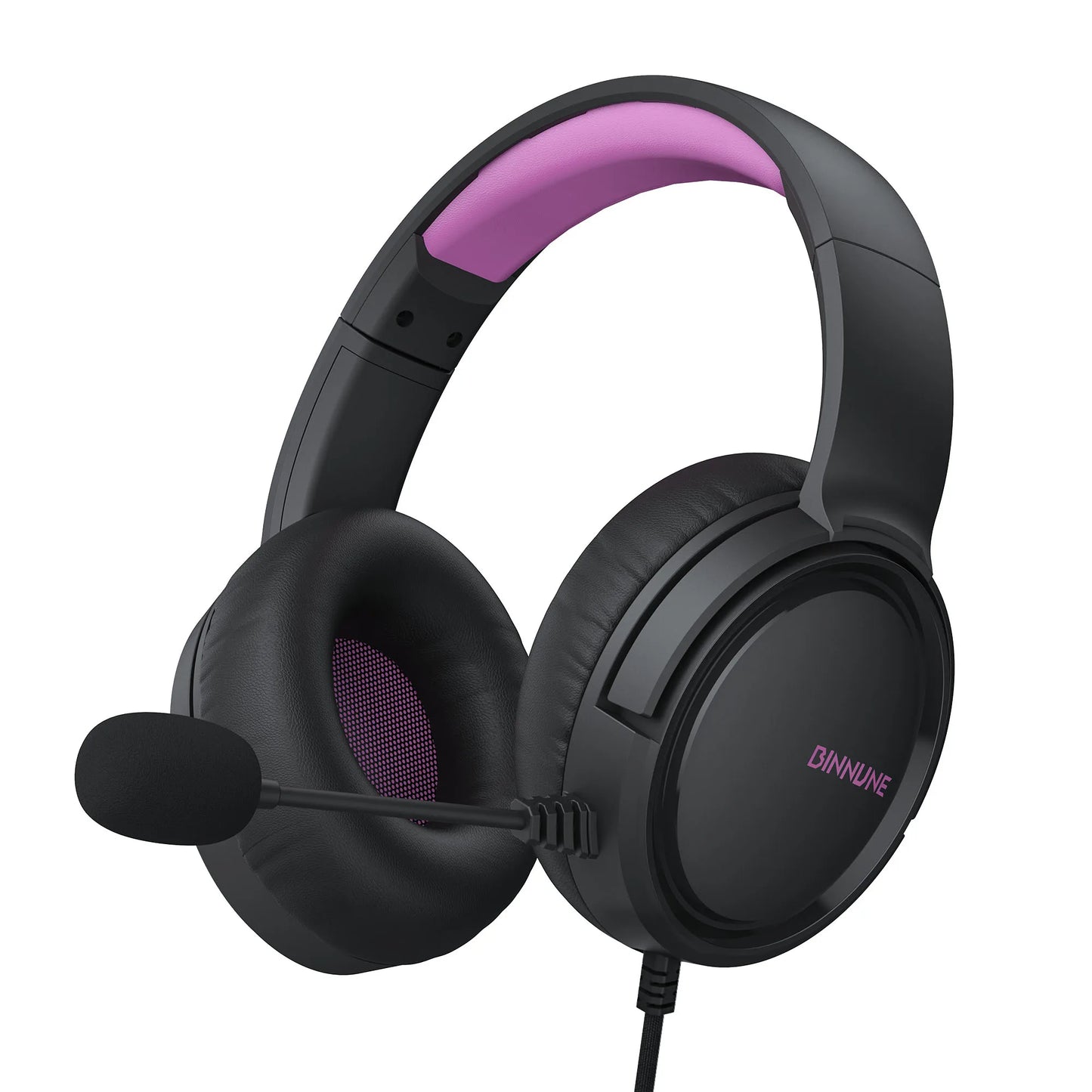 BINNUNE Wired Gaming Headset with Mic for PS4, PS5, Xbox, PC & Switch