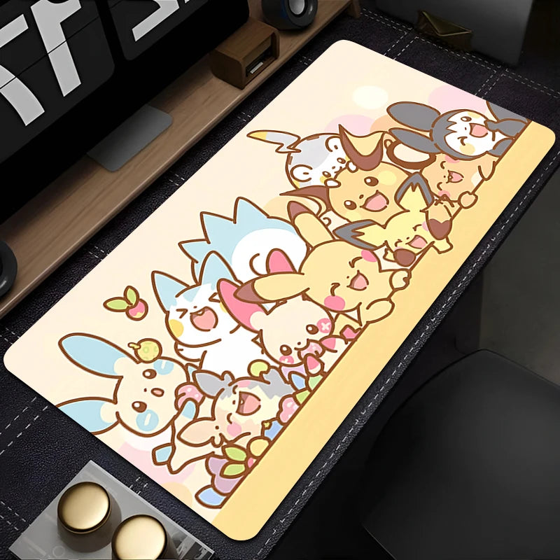 Pokémon Gaming Mouse Pad XL XXL – Non-Slip Rubber Desk Mat