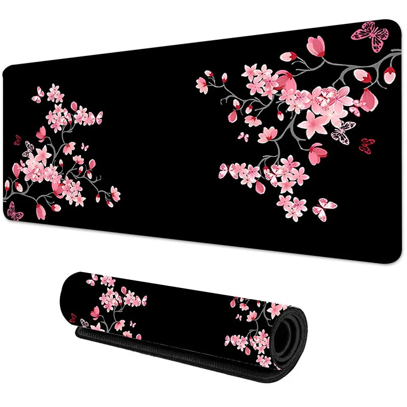 Sakura Scenery Mouse Pad – Large Anti-Slip Gaming Desk Mat