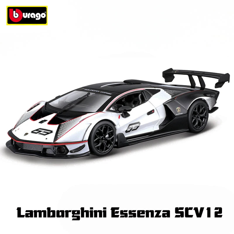 Bburago 1:24 Lamborghini Revuelto Alloy Luxury Vehicle Diecast Cars Model Toy Collection Gift Static car model boy toy