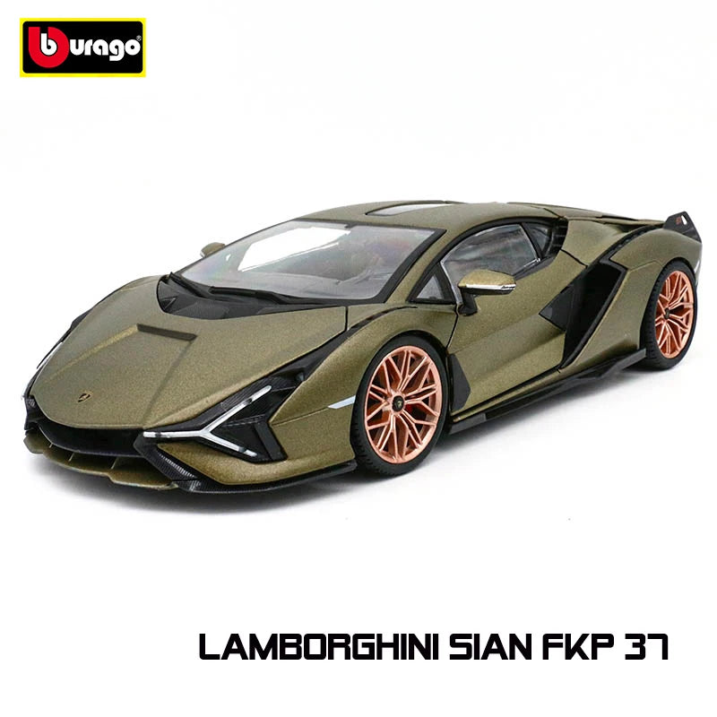 Bburago 1:24 Lamborghini Revuelto Alloy Luxury Vehicle Diecast Cars Model Toy Collection Gift Static car model boy toy