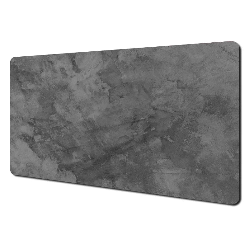 Gray XXL Mouse Pad 900x400mm – Overlocked Gaming Desk Mat
