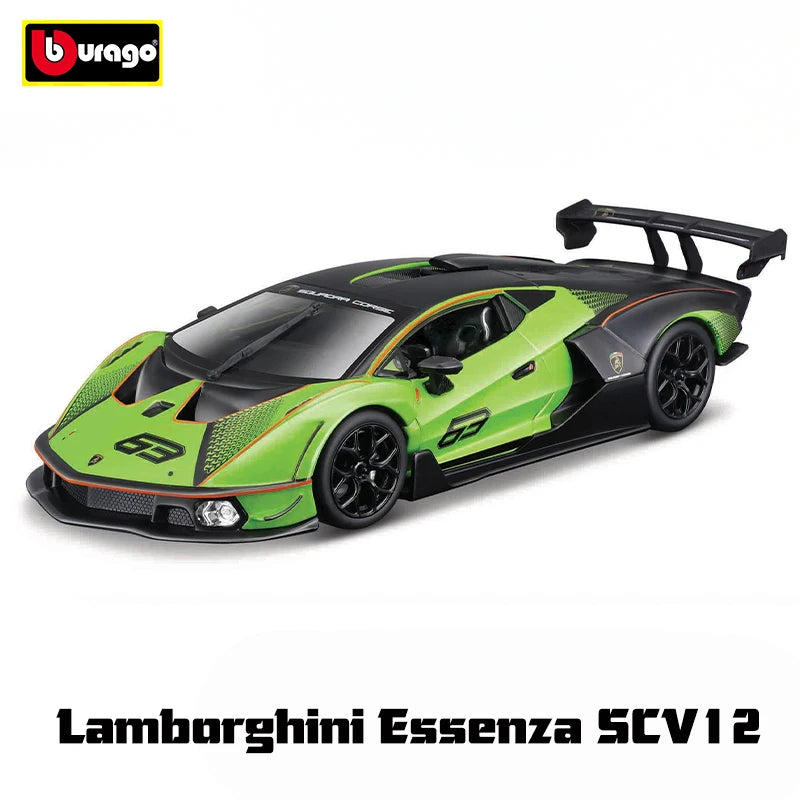 Bburago 1:24 Lamborghini Revuelto Alloy Luxury Vehicle Diecast Cars Model Toy Collection Gift Static car model boy toy