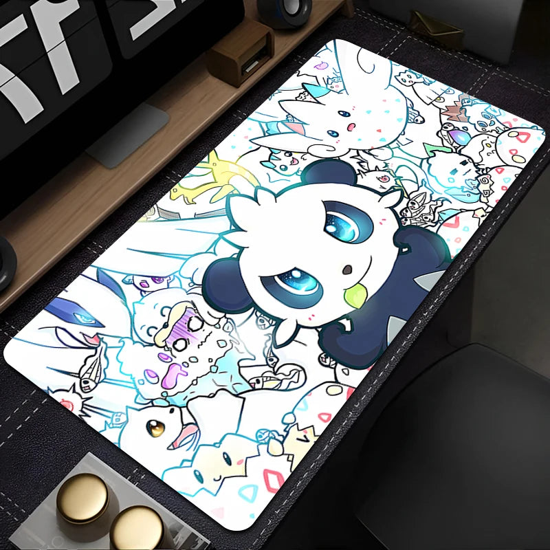 Pokémon Gaming Mouse Pad XL XXL – Non-Slip Rubber Desk Mat