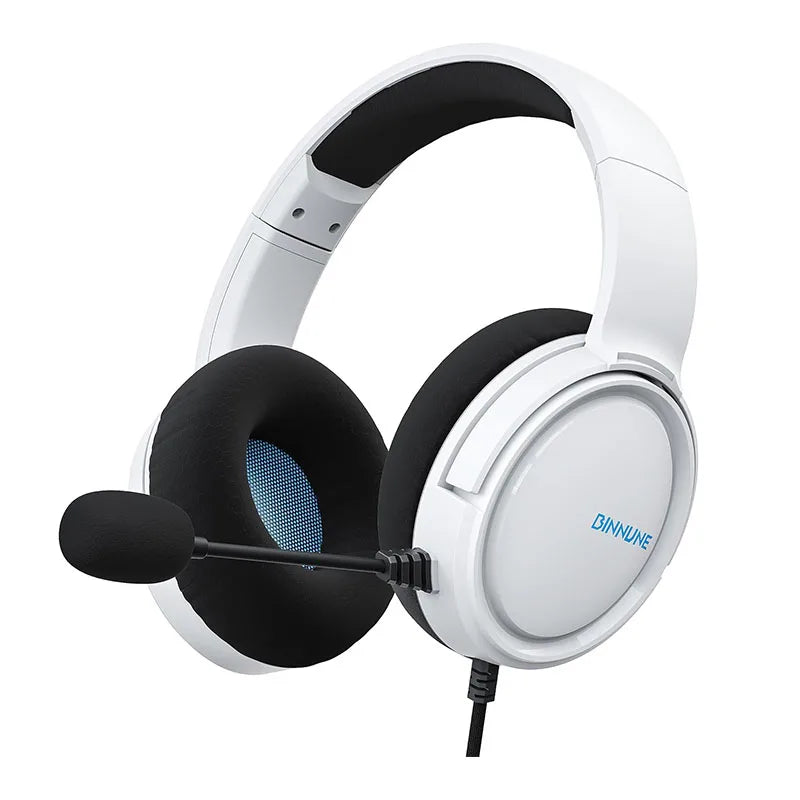 BINNUNE Wired Gaming Headset with Mic for PS4, PS5, Xbox, PC & Switch