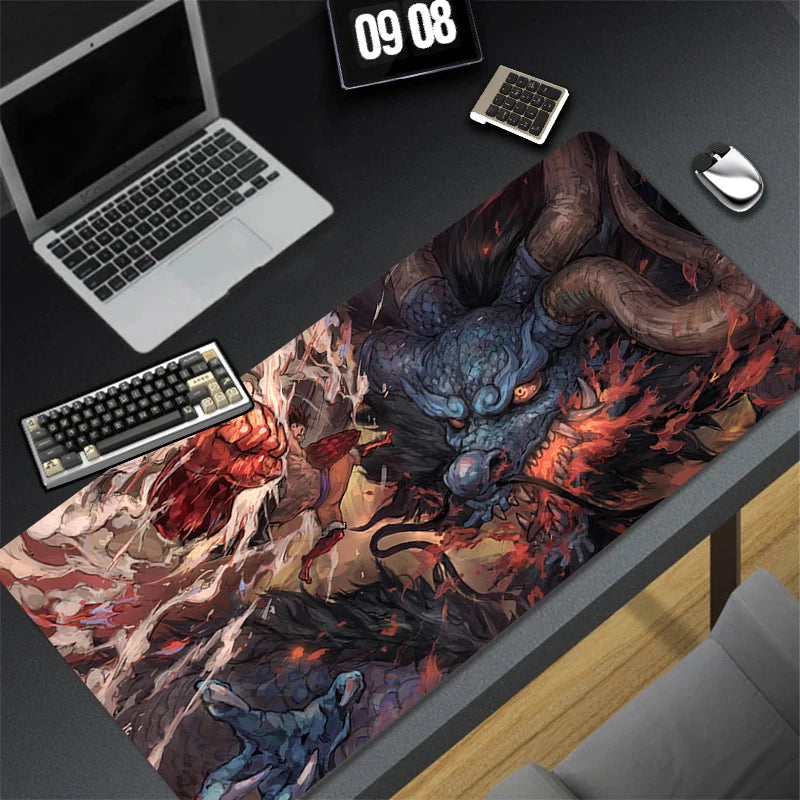 Japan Anime Mouse Pad Luffy Extended Desk Mat - Gaming & Laptop Rug