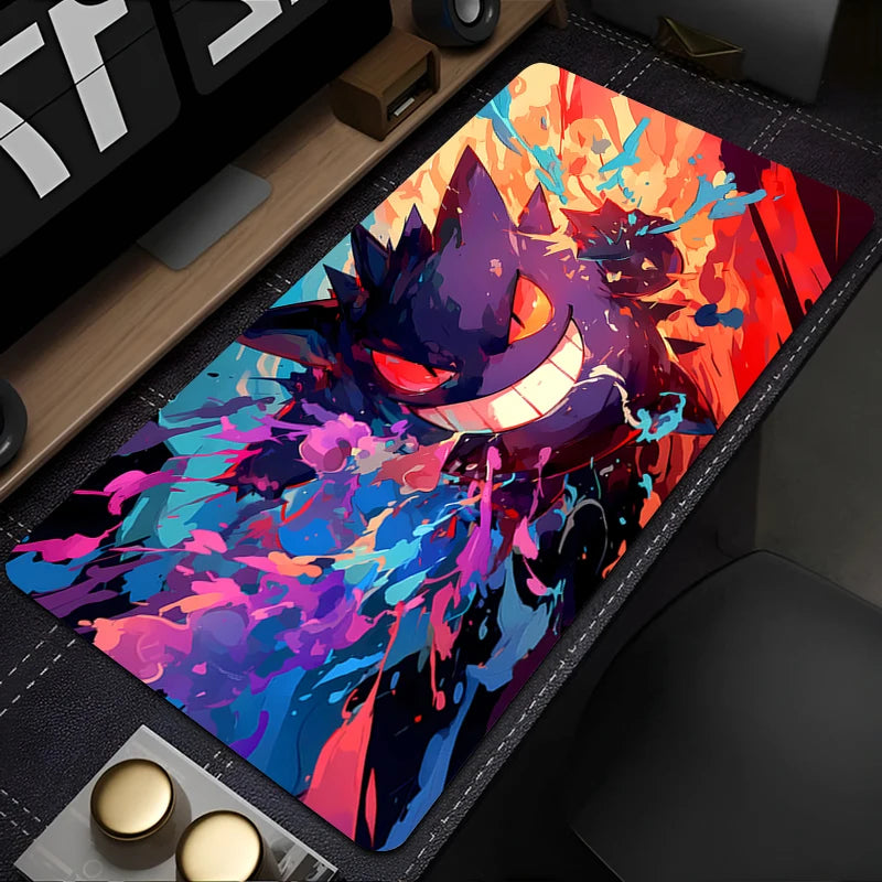 Gengar Gaming Mouse Pad XXL – Large Keyboard Desk Mat for Gamers
