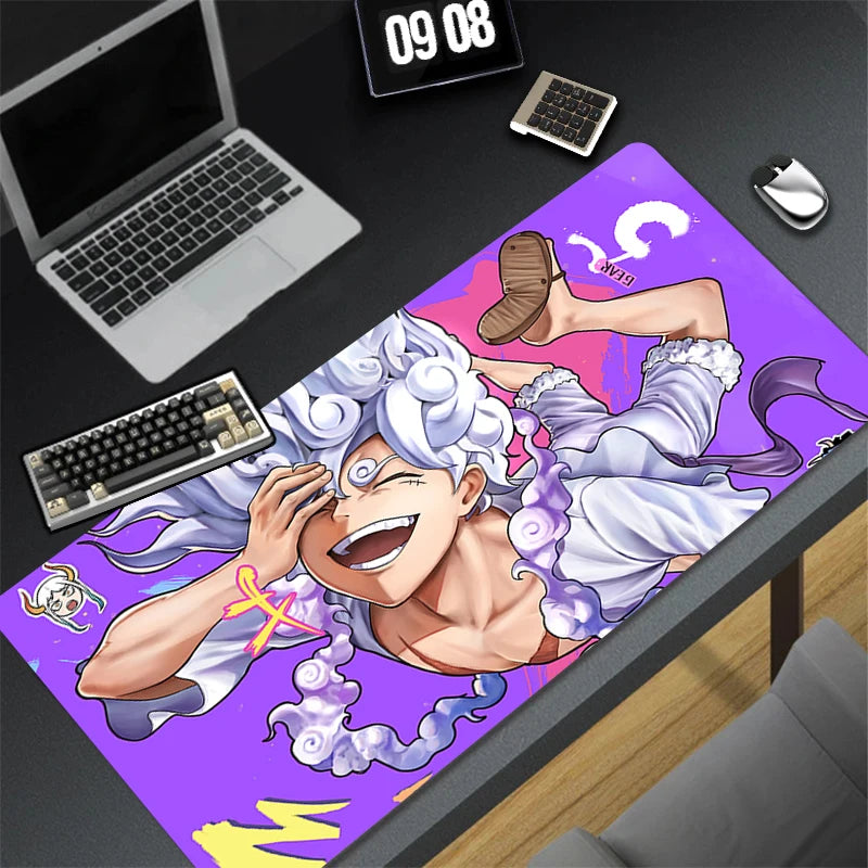 Japan Anime Mouse Pad Luffy Extended Desk Mat - Gaming & Laptop Rug