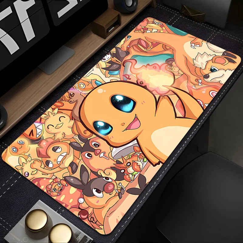 Pokémon Gaming Mouse Pad XL XXL – Non-Slip Rubber Desk Mat