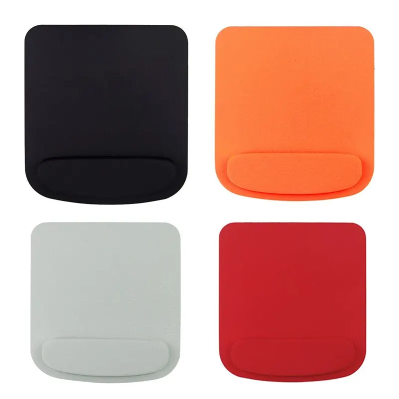 Memory Foam Wrist Rest Mouse Pad - Ergonomic, Superfine Fiber for Office & Gaming