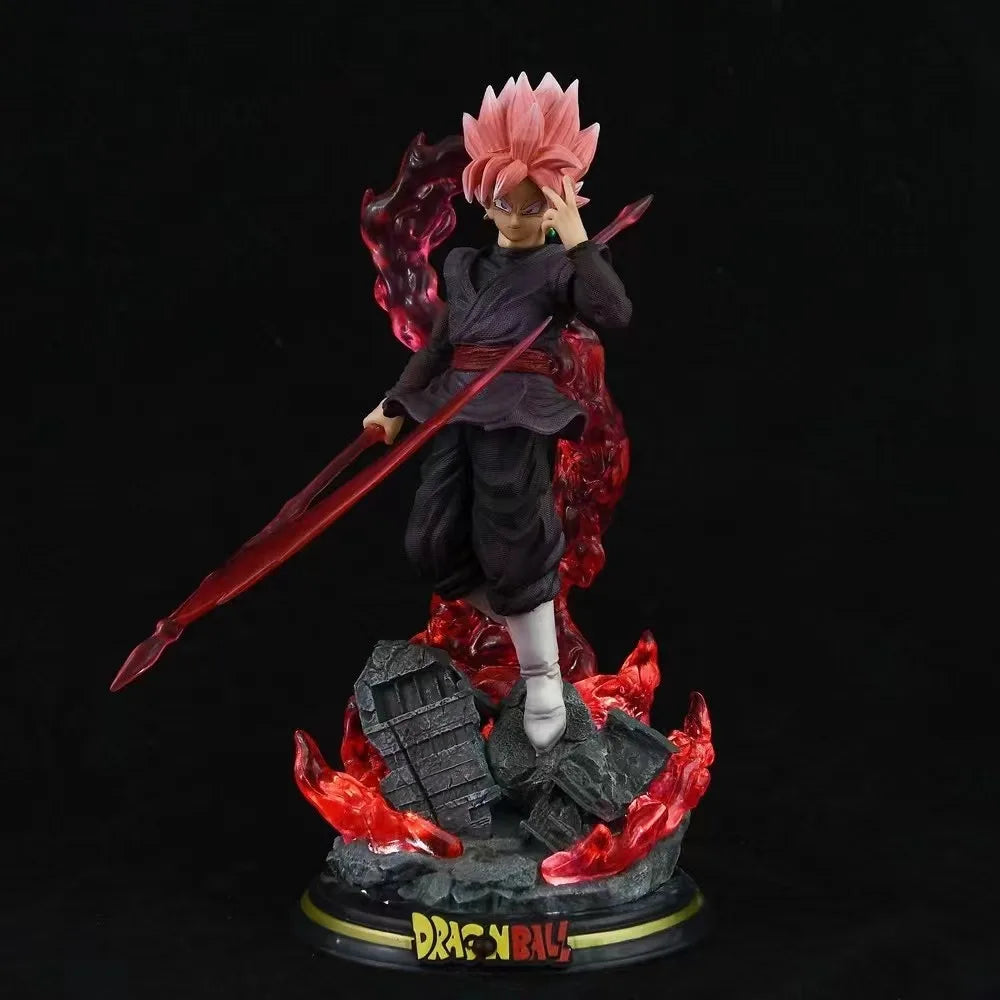 Dragon Ball Z Zamasu & Black Goku PVC Action Figure - 28CM GK Statue
