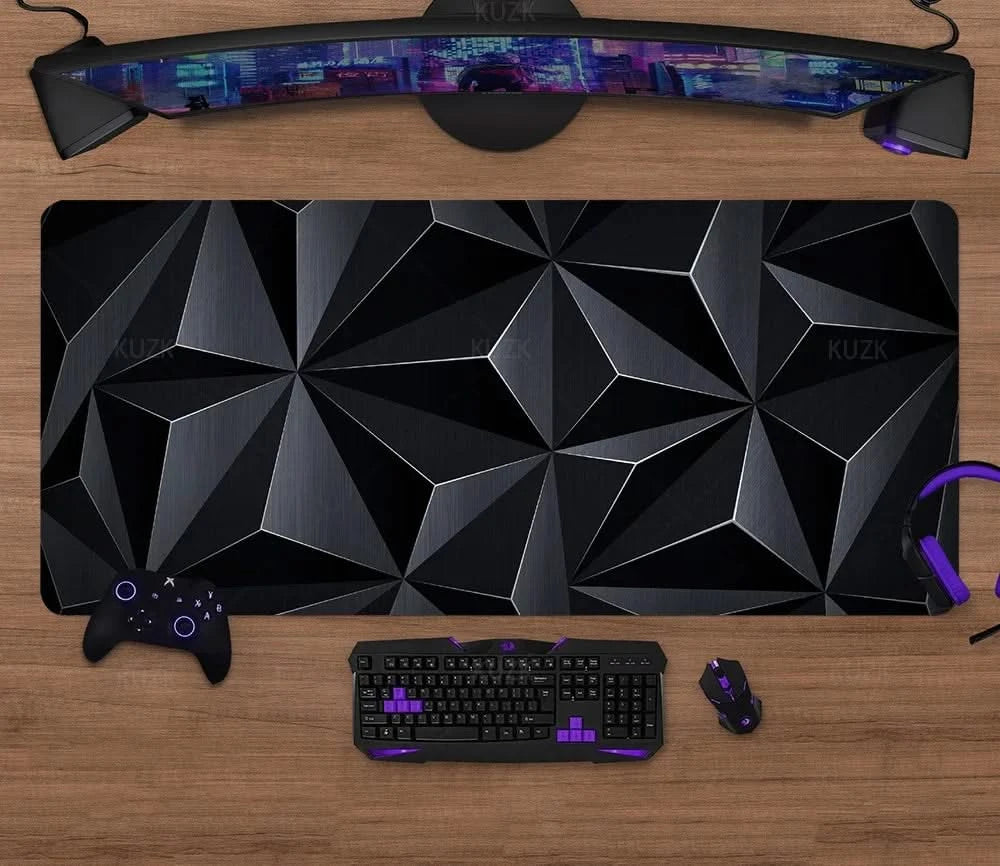XL Gaming Mouse Pad – Large Desk Mat for Keyboard & Mouse Setup