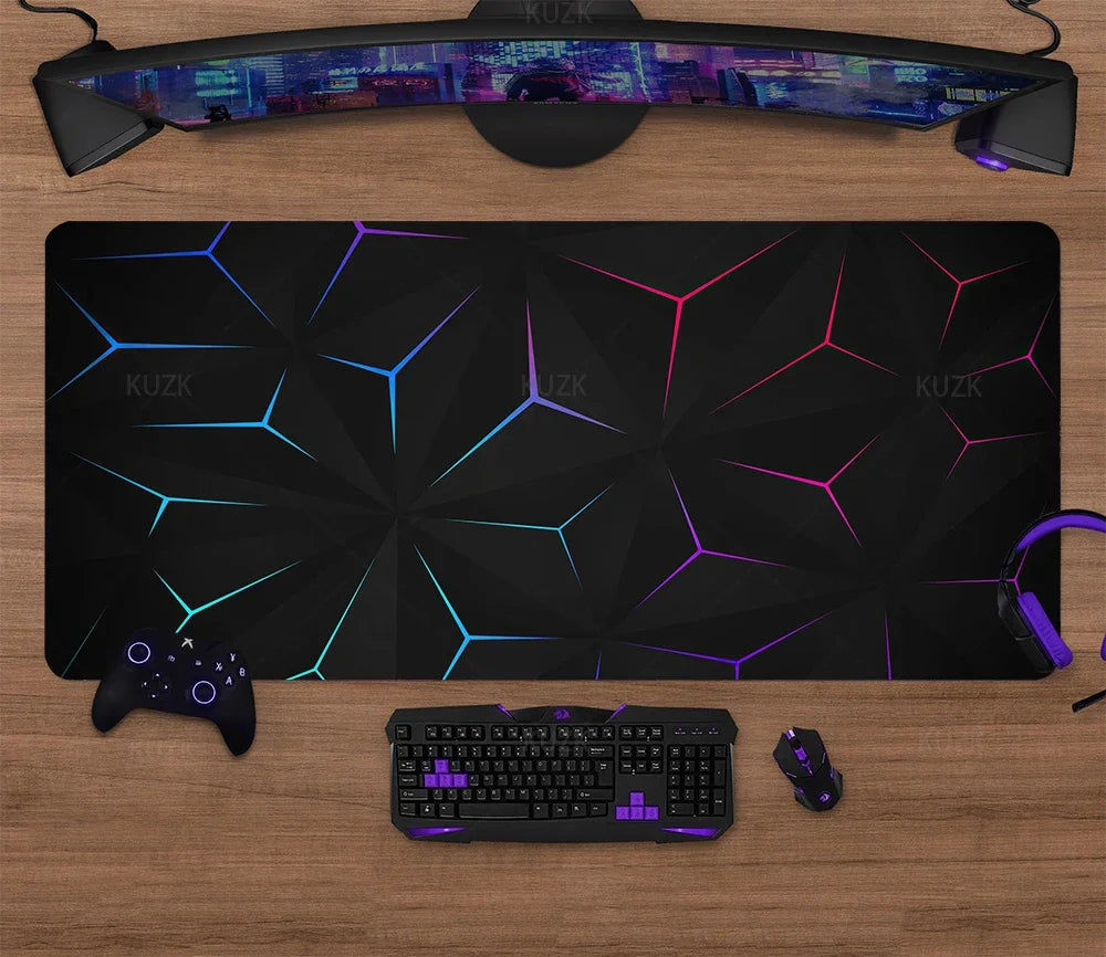 XL Gaming Mouse Pad – Large Desk Mat for Keyboard & Mouse Setup
