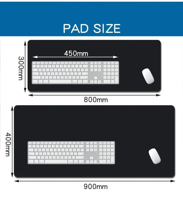 Japanese Clouds Kawaii Mouse Pad – Large Non-Slip Gaming Desk Mat