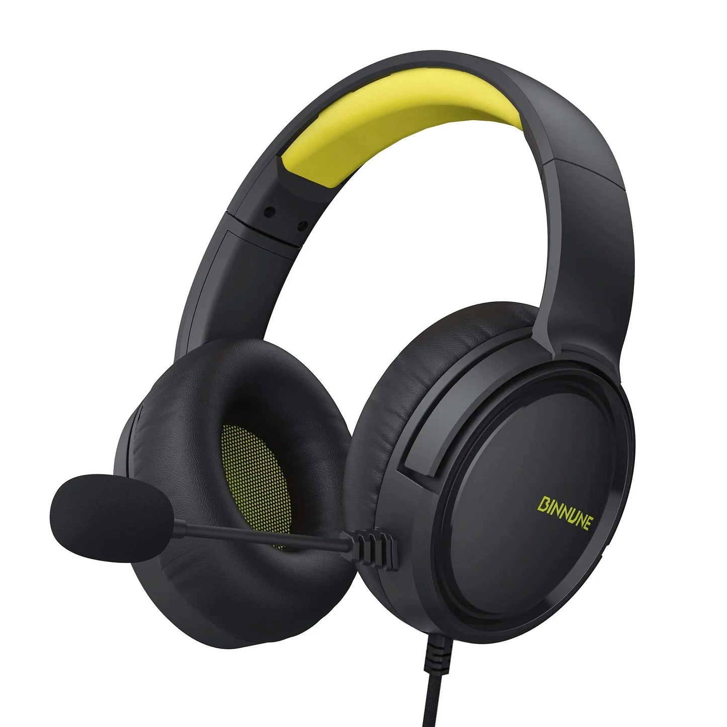 BINNUNE Wired Gaming Headset with Mic for PS4, PS5, Xbox, PC & Switch