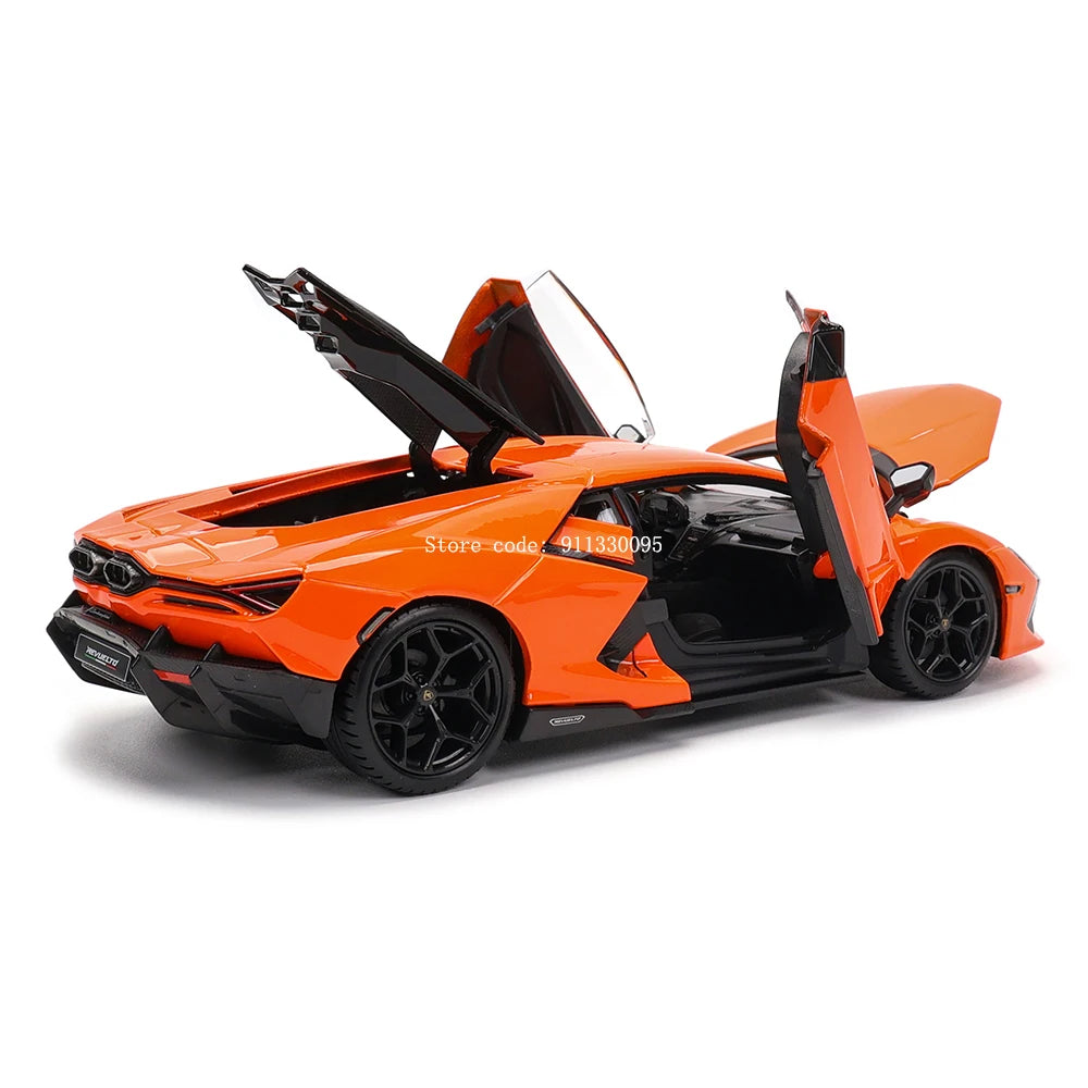 Bburago 1:24 Lamborghini Revuelto Alloy Luxury Vehicle Diecast Cars Model Toy Collection Gift Static car model boy toy