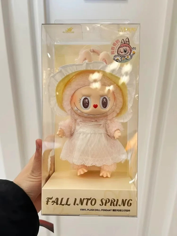 2025 Labubu “Have A Seat” PVC Anime Figure Keychain Doll Toy