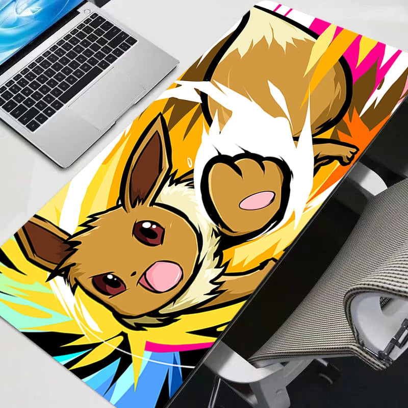 Eevee Pokémon XXL Mouse Pad 90x40 – Soft Anti-Slip Desk Mat