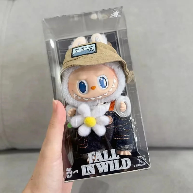 2025 Labubu “Have A Seat” PVC Anime Figure Keychain Doll Toy
