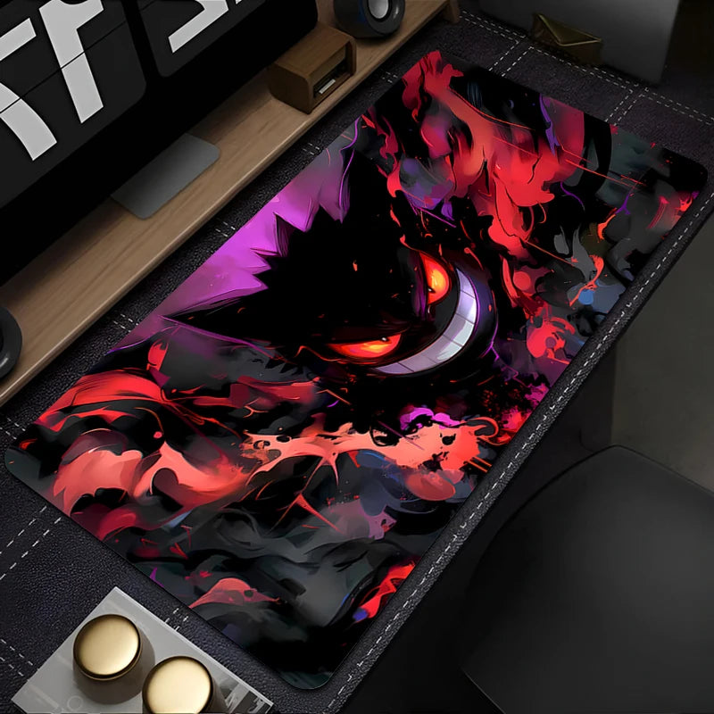 Gengar Gaming Mouse Pad XXL – Large Keyboard Desk Mat for Gamers