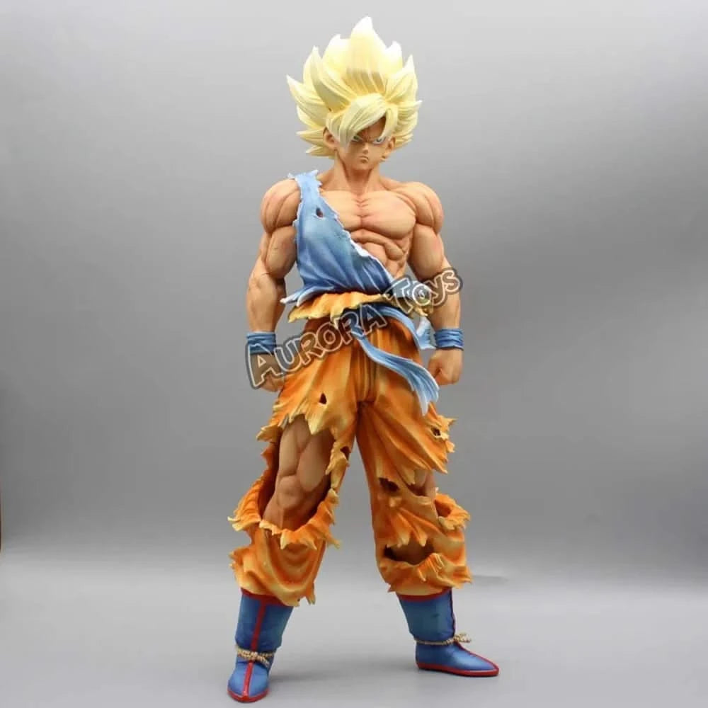 28cm Dragon Ball Goku Super Saiyan PVC Action Figure - Collectible Toy