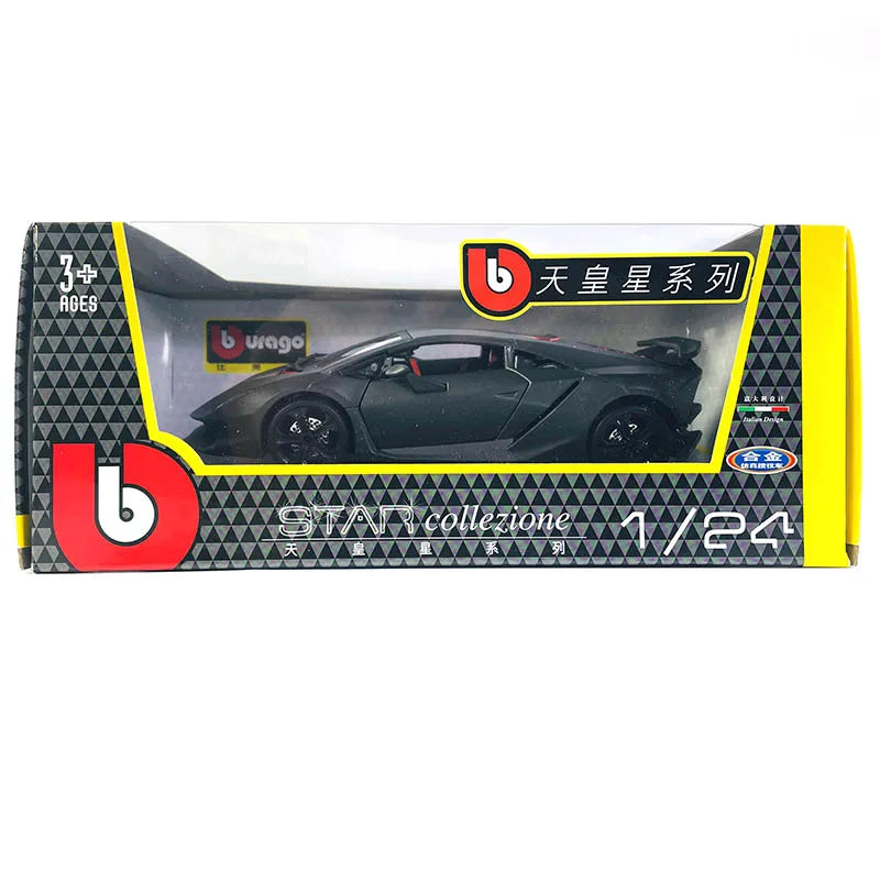 Bburago 1:24 Lamborghini Sesto Elemento – Diecast Alloy Luxury Car Model