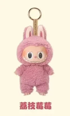 2025 Labubu “Have A Seat” PVC Anime Figure Keychain Doll Toy