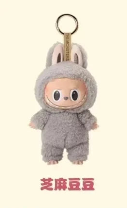 2025 Labubu “Have A Seat” PVC Anime Figure Keychain Doll Toy