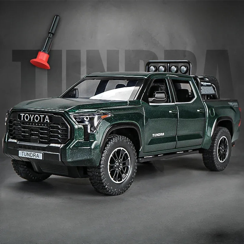 1:24 Scale Tundra TRD Pro Off-Road Metal Diecast Pickup Truck Toy