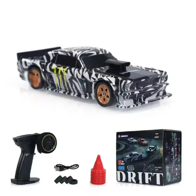 2.4G High-Speed Drift RC Car 1/43 4WD Remote Control Racing Toy