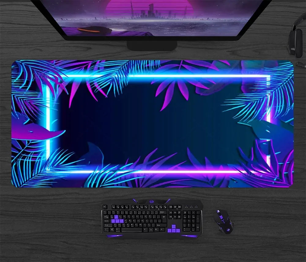 XL Gaming Mouse Pad – Large Desk Mat for Keyboard & Mouse Setup