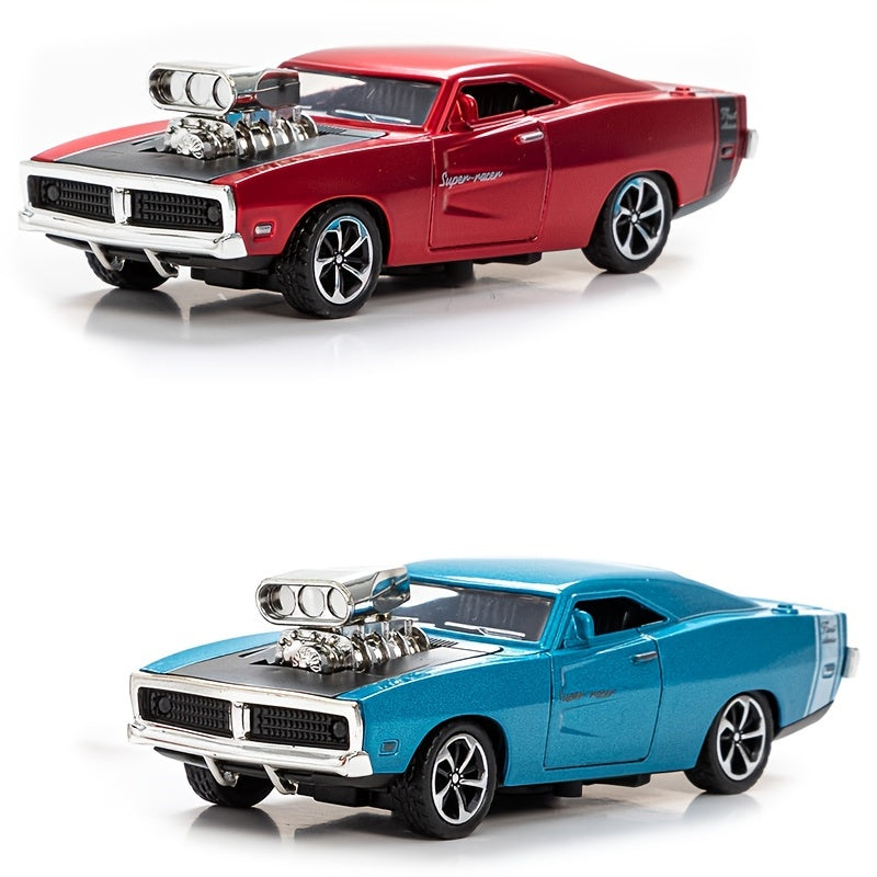 1:32 Alloy Sports Car Model – Openable Die-Cast Toy Car for Kids