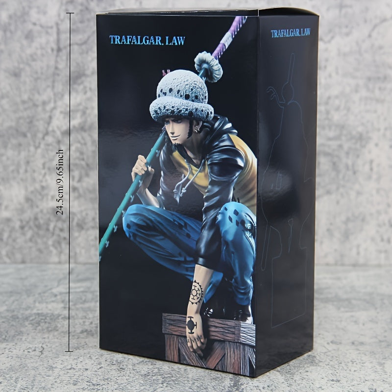 Trafalgar Law PVC Statue - One Piece Crouching Pose Collectible