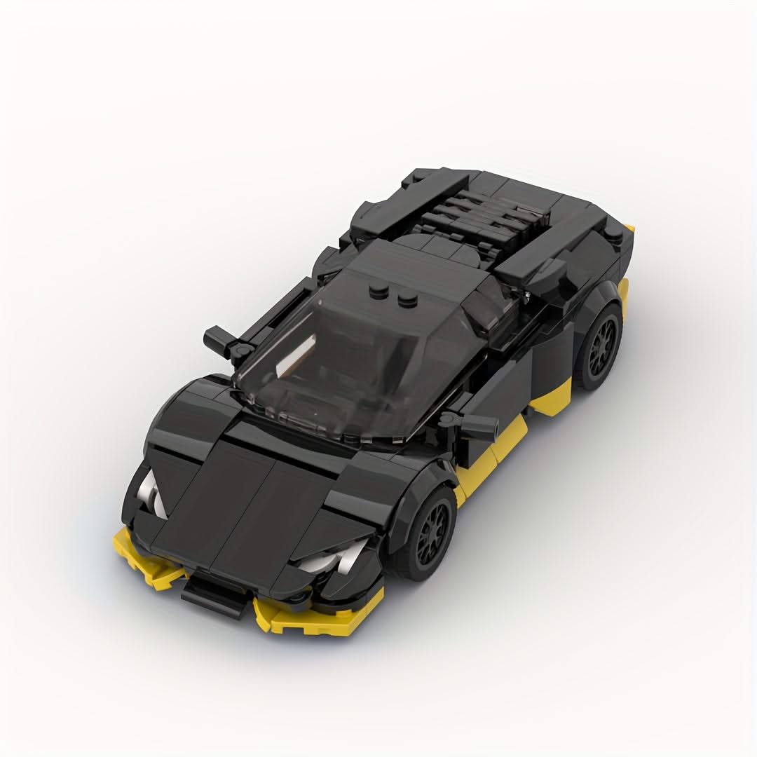 Hurricane MOC 337pcs Racing Car Model – Champion Brick Toy for 14+